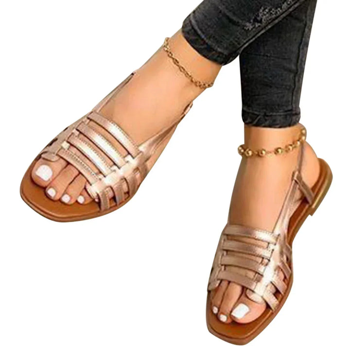 Keira - Sleek Leather Sandals