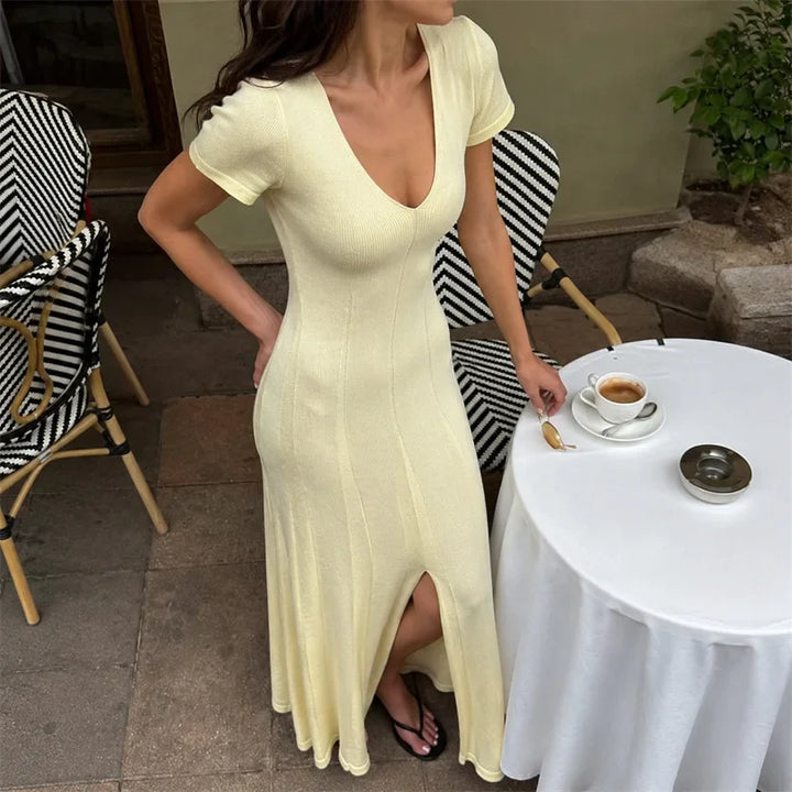 Nina - Soft Fluid Maxi Dress