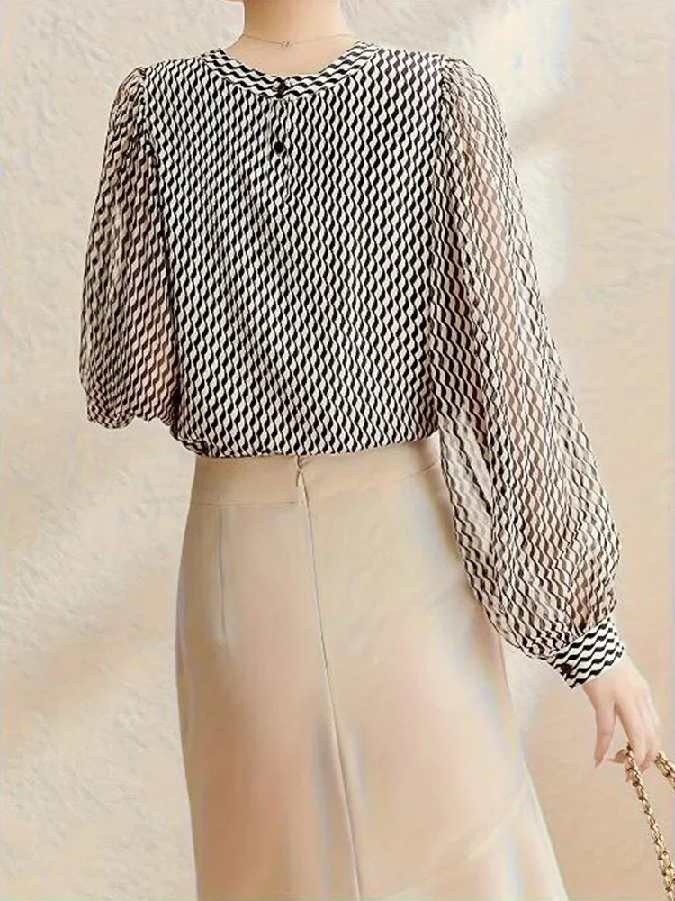 Yesenia - Airy Sheer Blouse