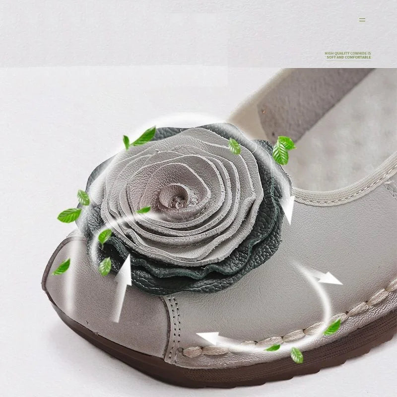 Miranda - Plush Floral Sandal