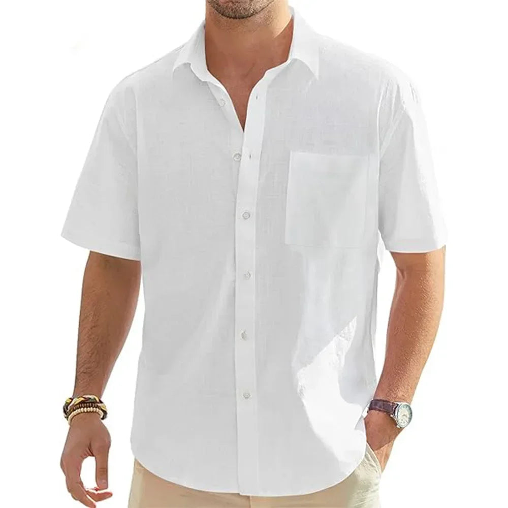 Liam - Breezy Linen Shirt