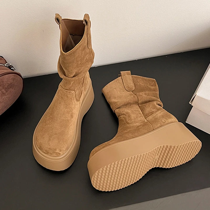 Zelda - Soft Suede Boots