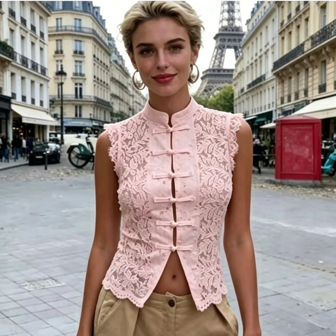 Nell - Elegant Lace Blouse
