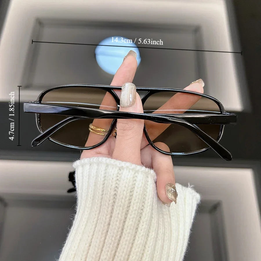 Kylie - Polished Aviator Sunglasses