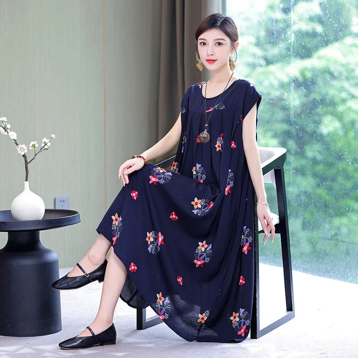 Charlotte - Smooth Floral Dress
