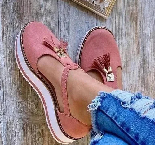 Harley - Soft Velvet Mary Jane Shoes