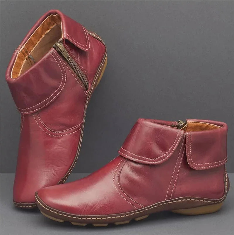 Nevaeh - Relaxed Leather Boots
