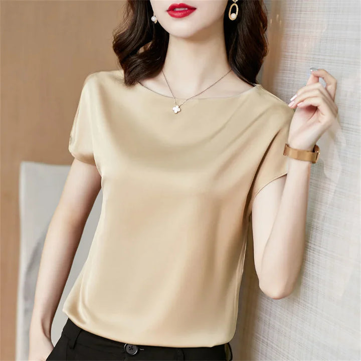 Unice - Silky Satin Blouse