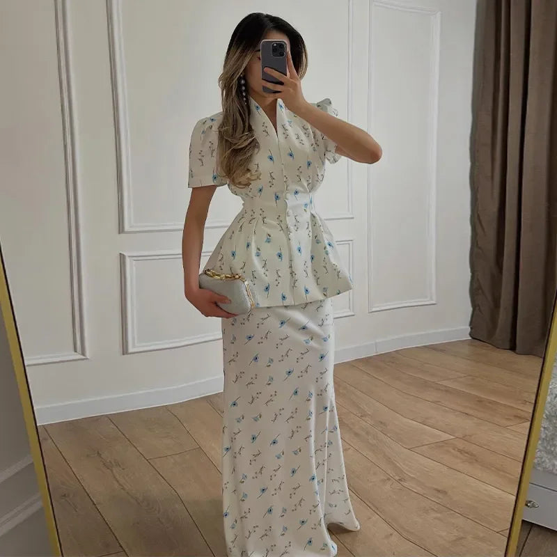 Zella - Elegant Floral Dress