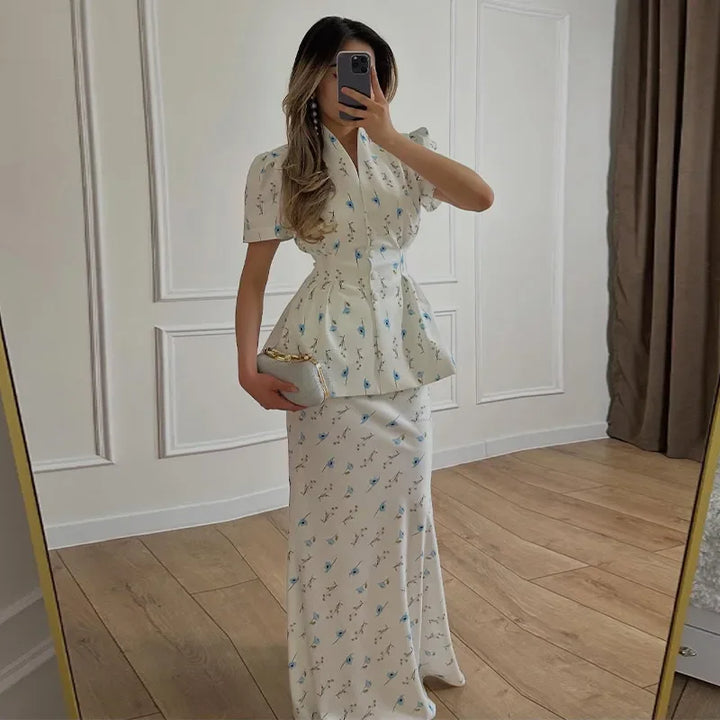 Zella - Elegant Floral Dress