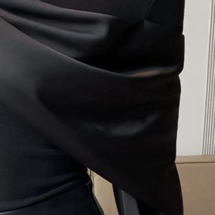 Emery - Sleek Satin Blouse