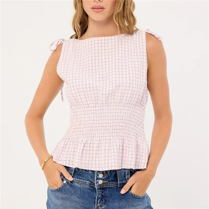 Elena - Soft Textured Blouse