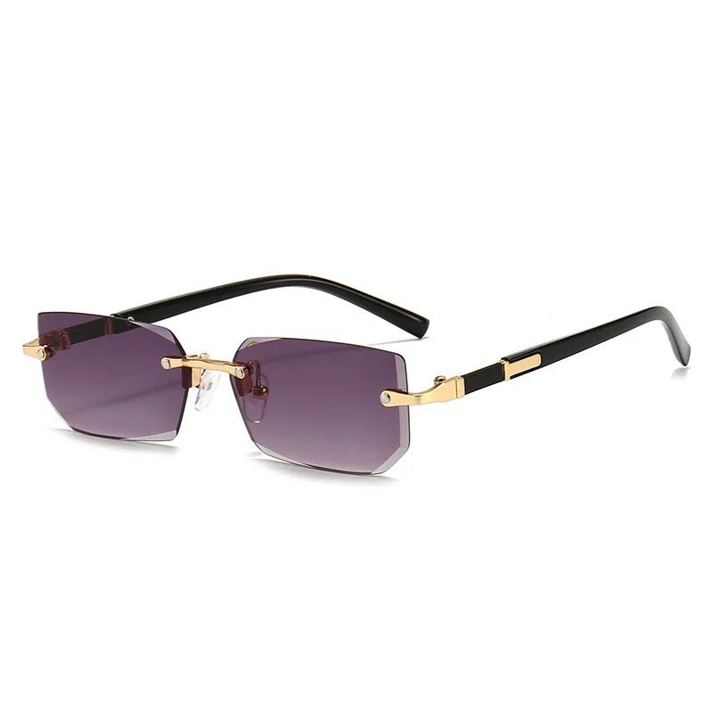 Bridger - Sleek Rimless Sunglasses