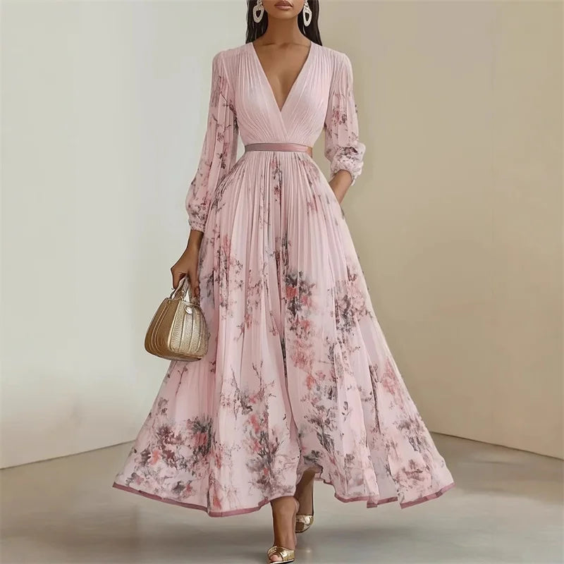 Rebecca - Flowing Floral Maxi Dress