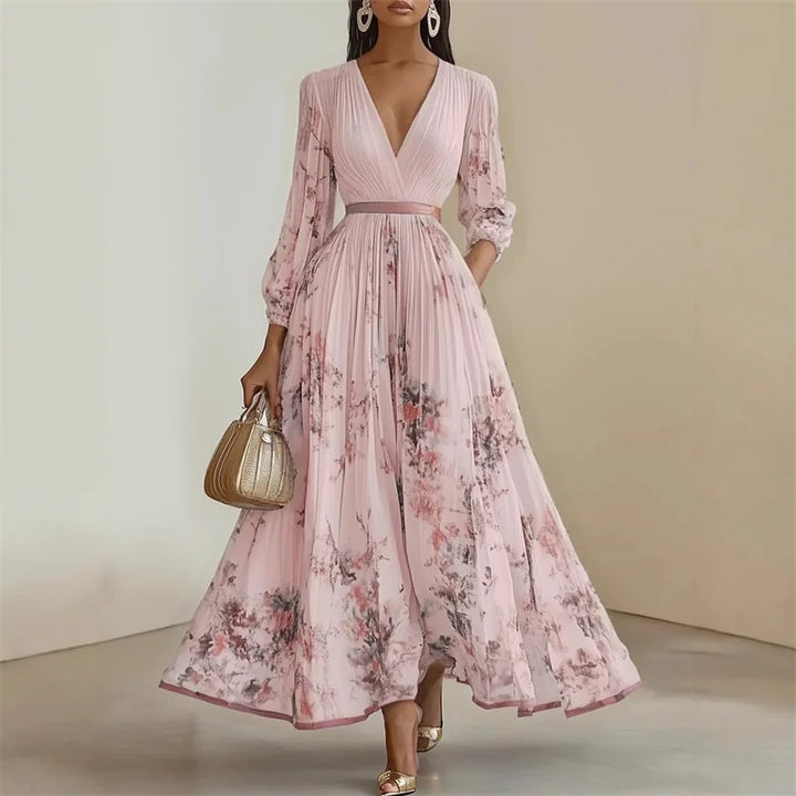 Rebecca - Flowing Floral Maxi Dress