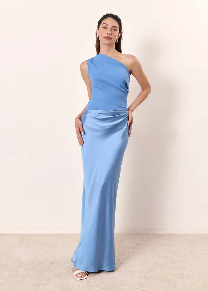 Umara - Silky Satin Dress