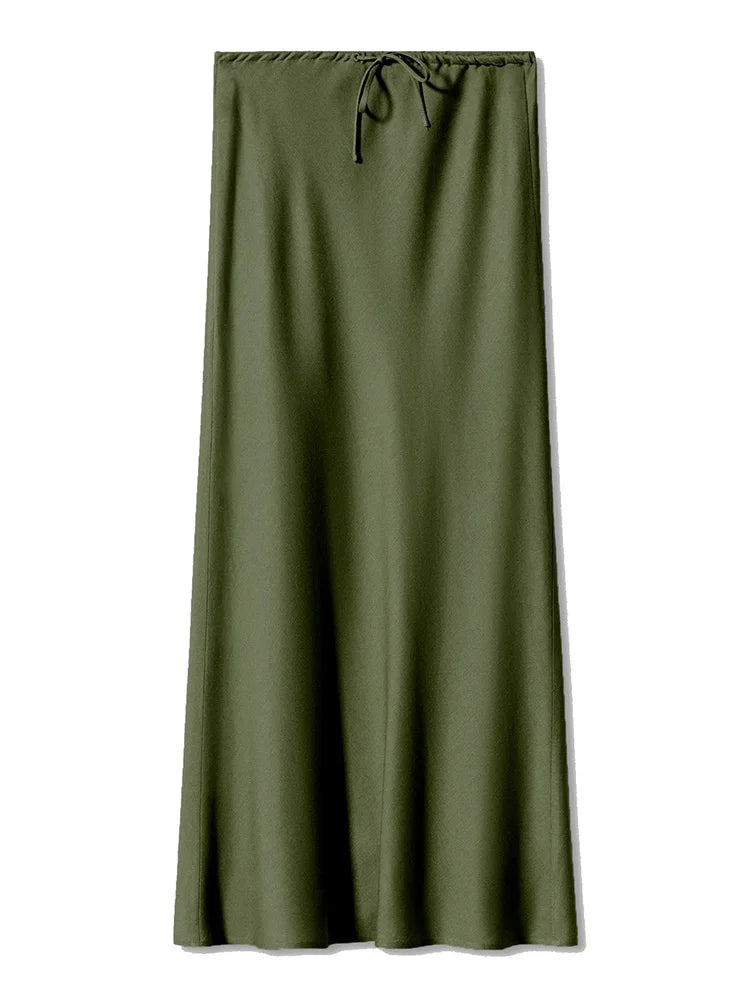 Harper - Luxurious Satin Skirt