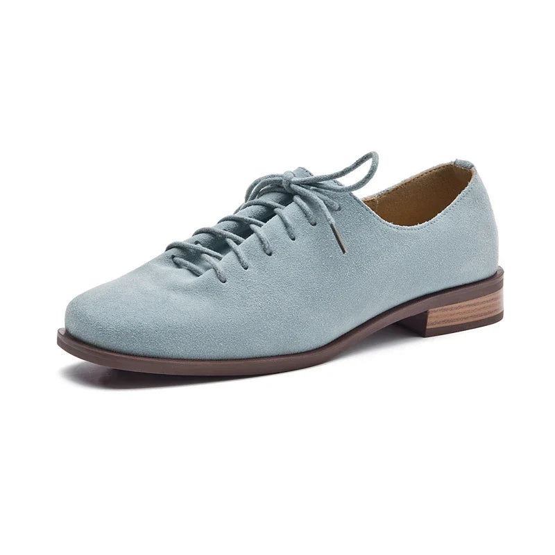 Esme - Soft Suede Oxfords