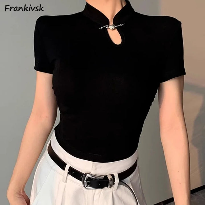 Xena - Sleek Silk Blouse