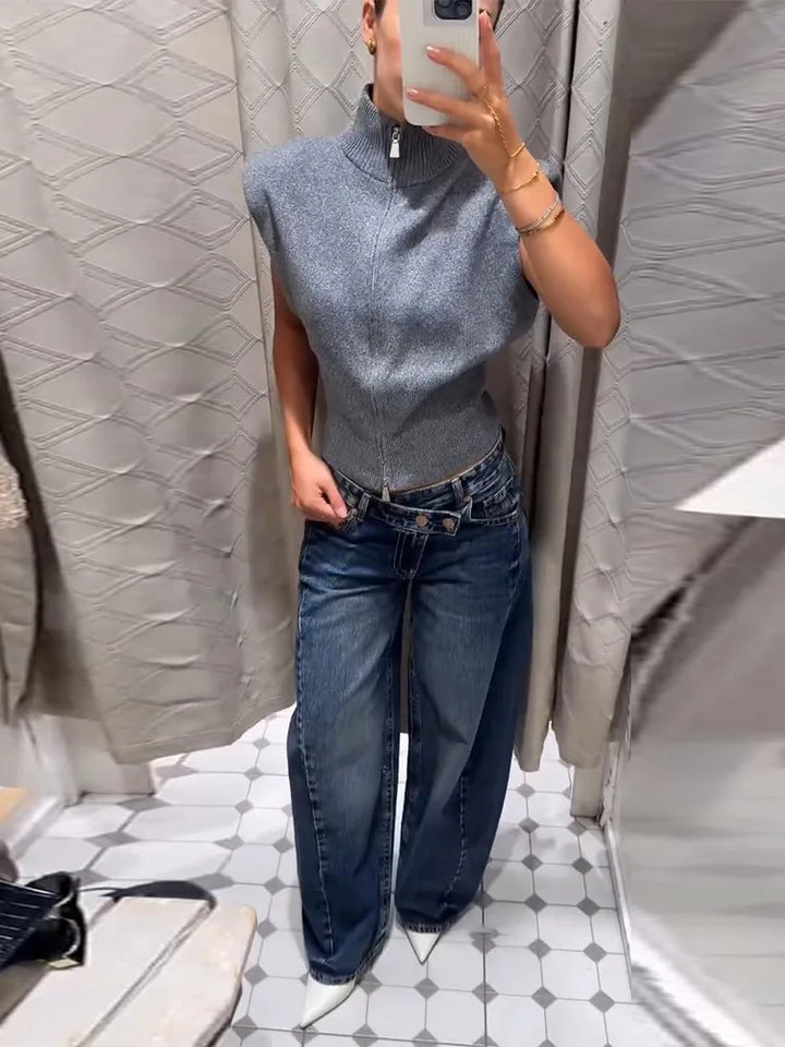 Zakia - Elegant Silk Blouse