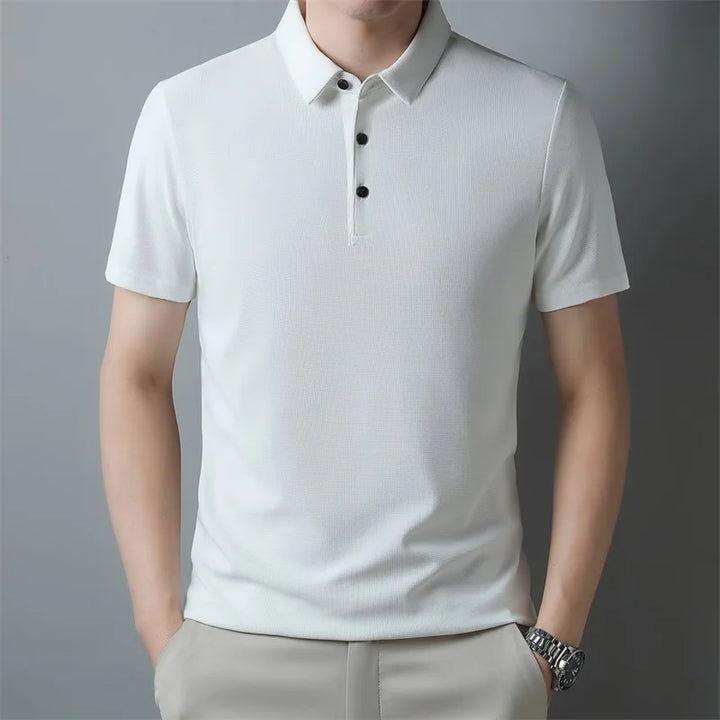 Heron - Sleek Textured Polo