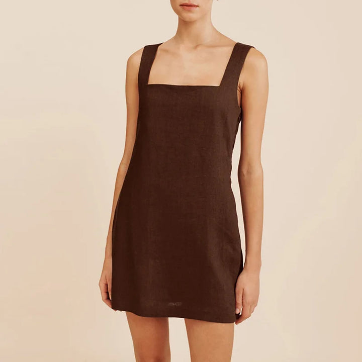 Tilda - Refined Linen Mini Dress