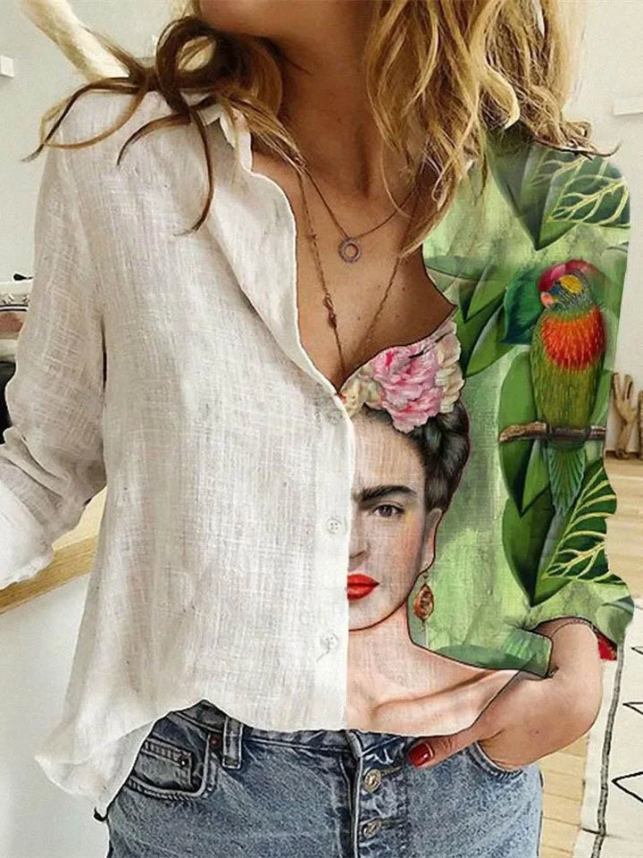 Ramona - Breezy Asymmetrical Blouse