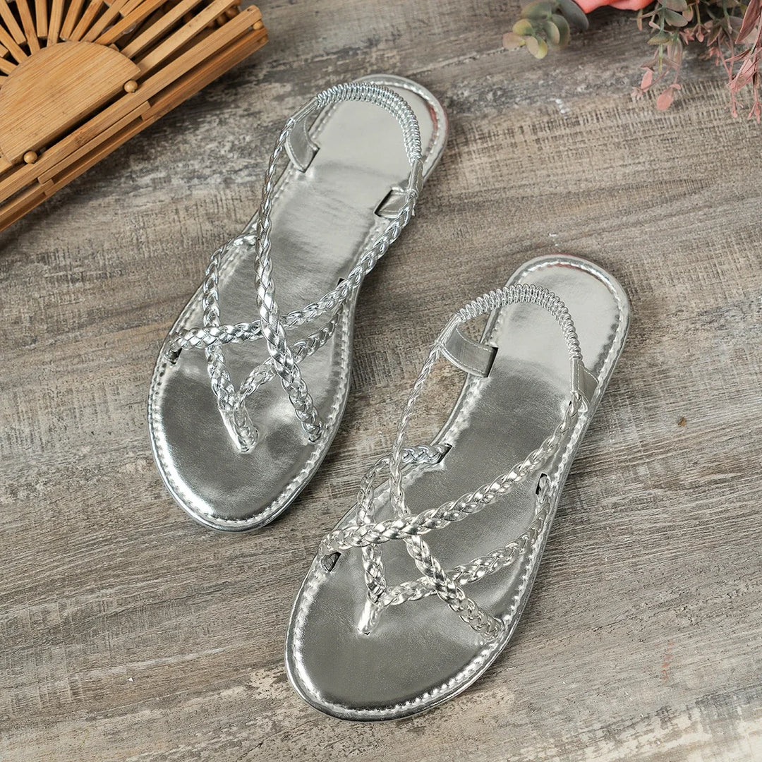 Annie - Chic Braided Sandals