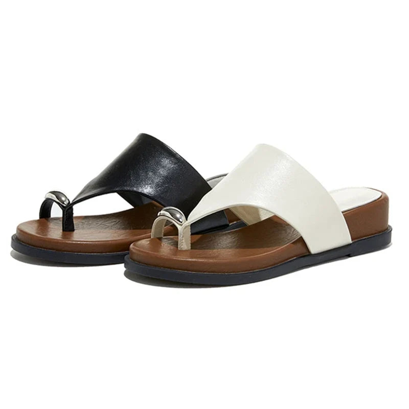 Nova - Sleek Leather Sandals