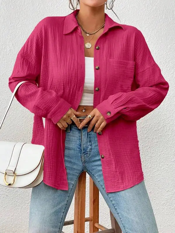 Roxanne - Breezy Cotton Shirt