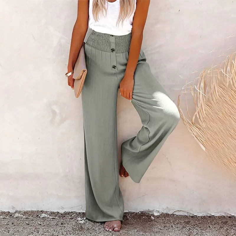 Gemma - Breezy Linen Pants