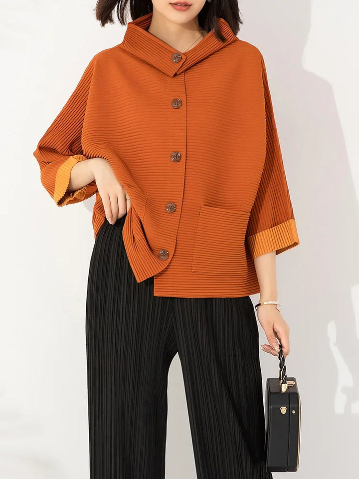 Carly - Soft Ribbed Blouse