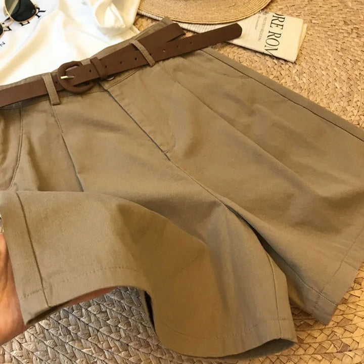 Unice - Elegant Cotton Shorts