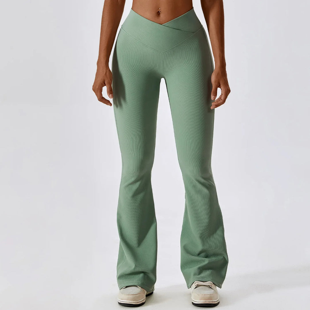 Julia - Sleek Flared Pants