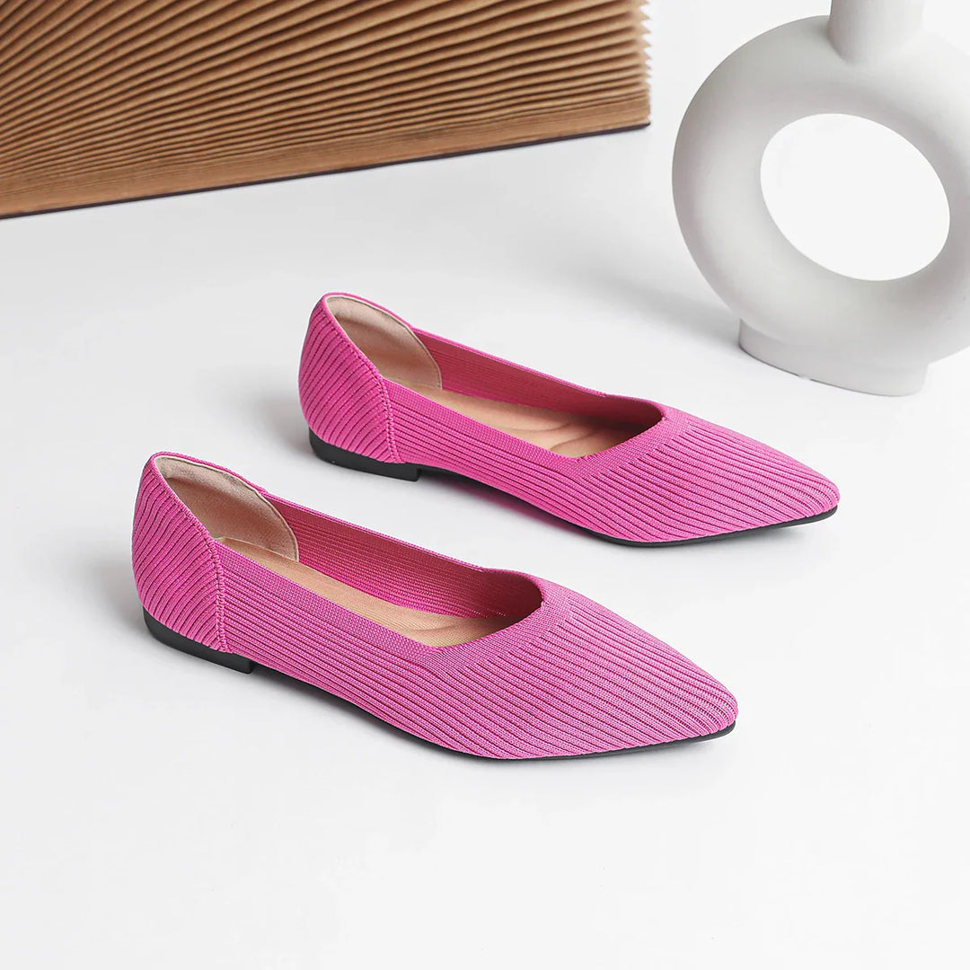 Quarrie - Soft Ribbed Flats