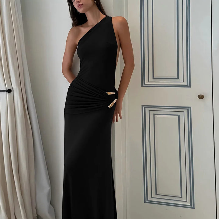 Jean - Silky Elegant Maxi Dress