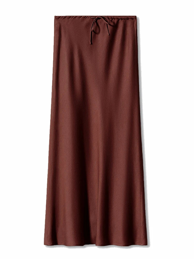 Harper - Luxurious Satin Skirt