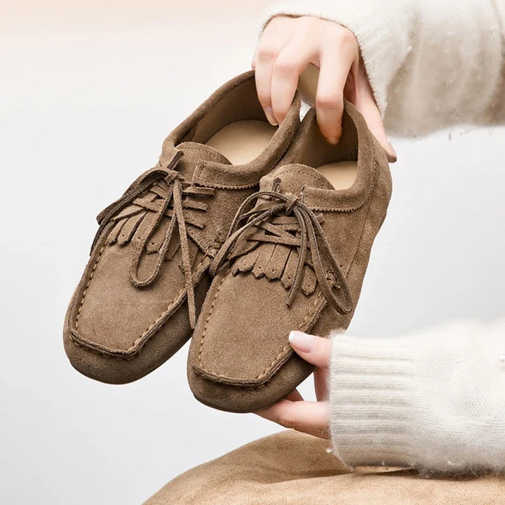 Farrah - Soft Suede Flats