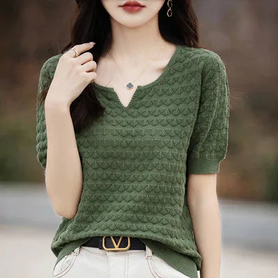 Adeline - Soft Textured Blouse
