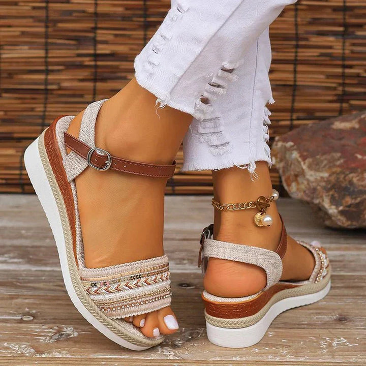 Thalia - Elegant Wedge Sandal