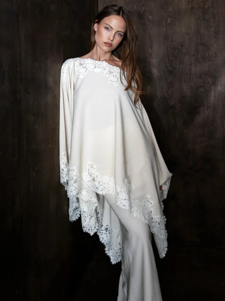 Priscilla - Fluid Lace Tunic