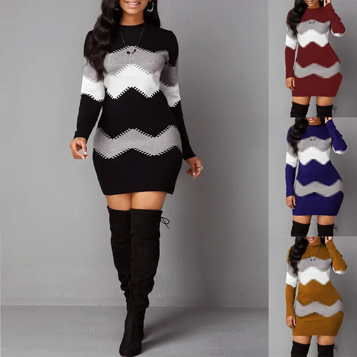 Kristina - Cozy Knit Dress