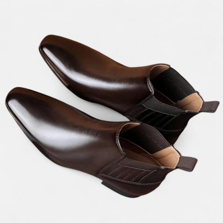 Dudley - Sleek Glossy Boots