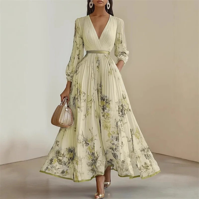 Rebecca - Flowing Floral Maxi Dress