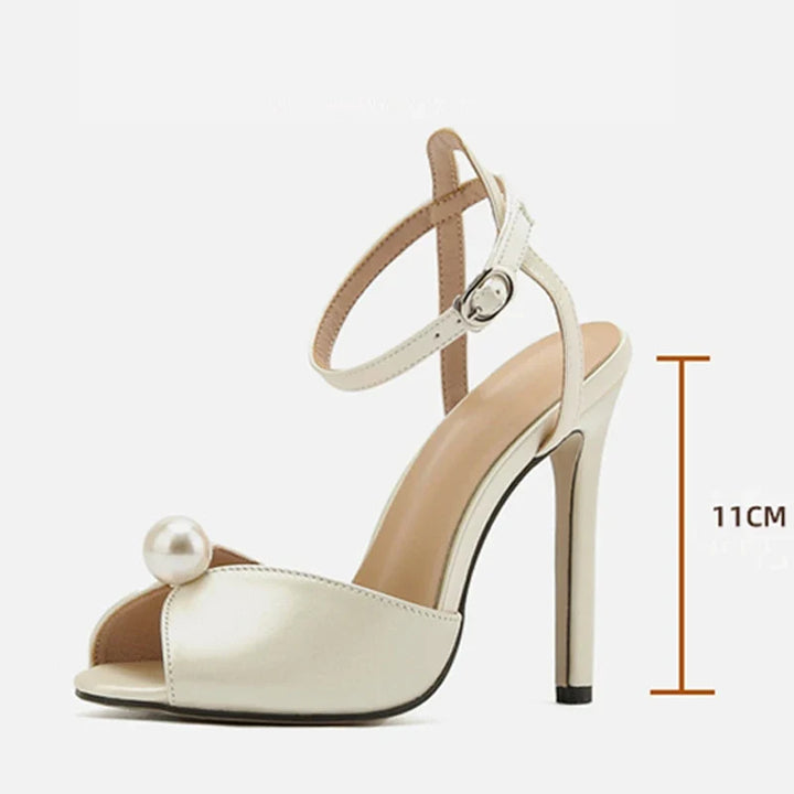 Destiny - Elegant Pearl Sandals