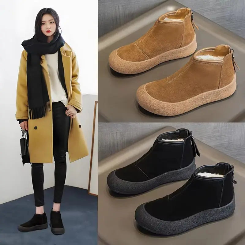 Odessa - Cozy Suede Boots