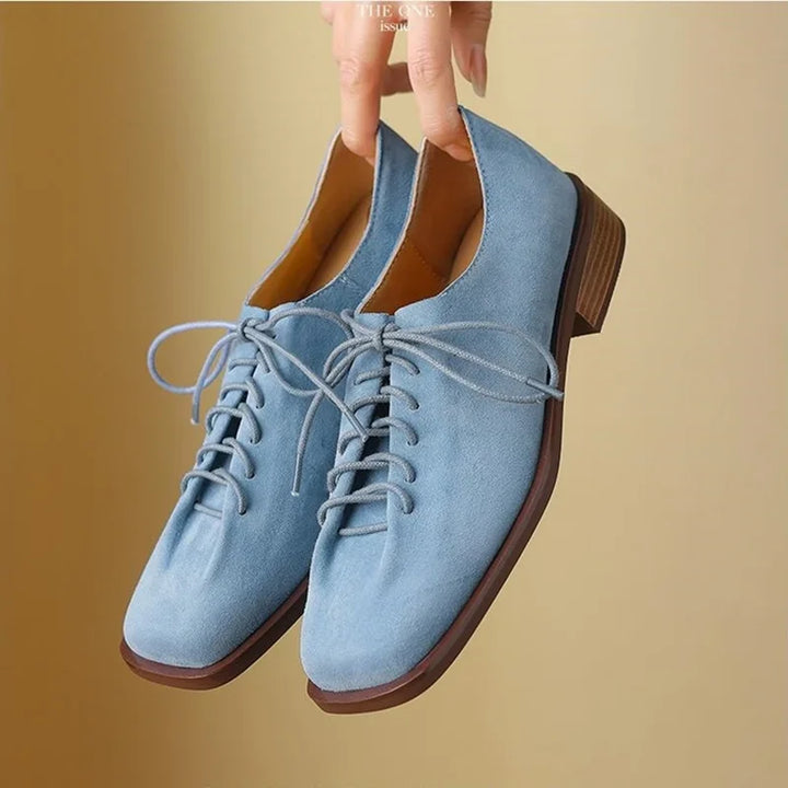 Molly - Soft Suede Lace-Ups