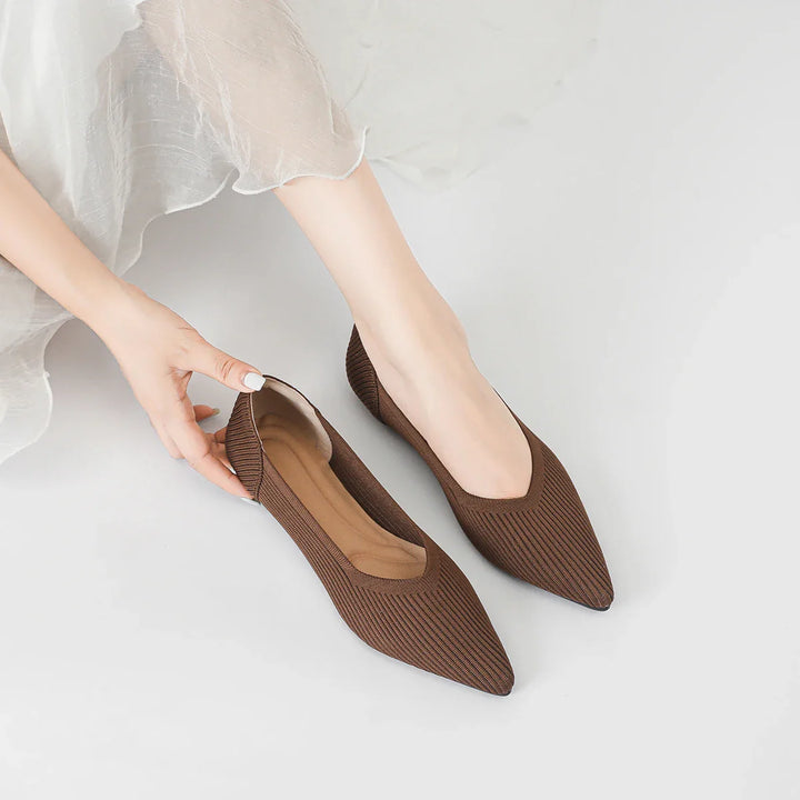 Quarrie - Soft Ribbed Flats