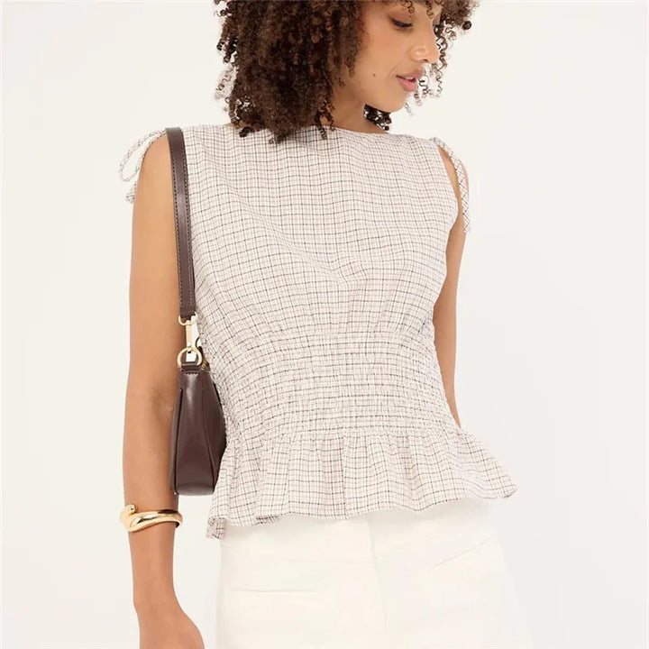 Elena - Soft Textured Blouse