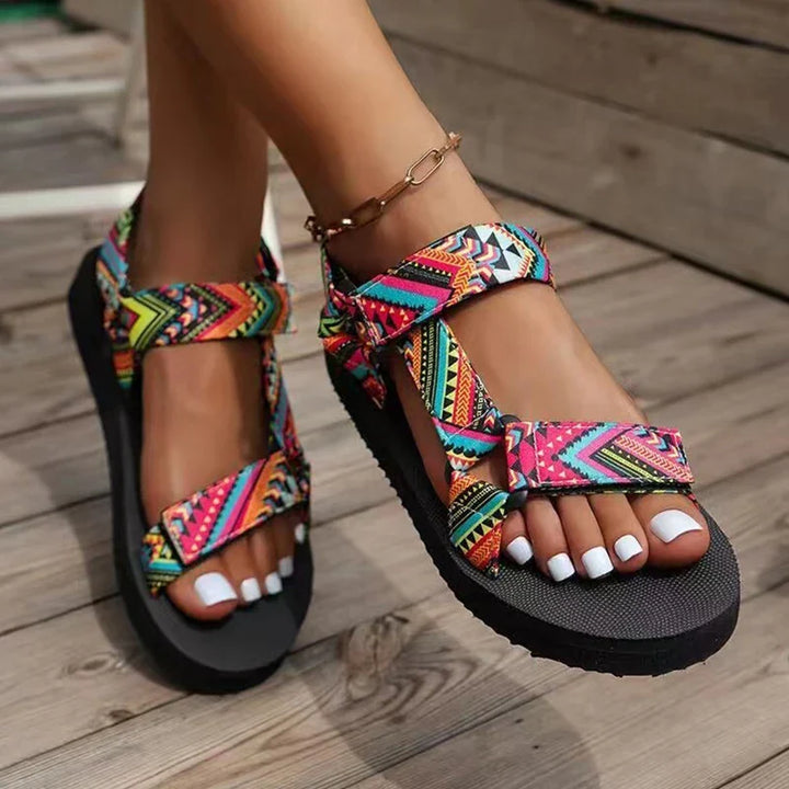 Lydia - Vibrant Comfort Sandals